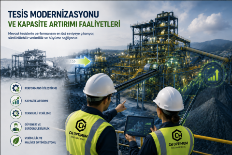 Tesis Modernizasyonu ve Kapasite Artırımı Faaliyetleri